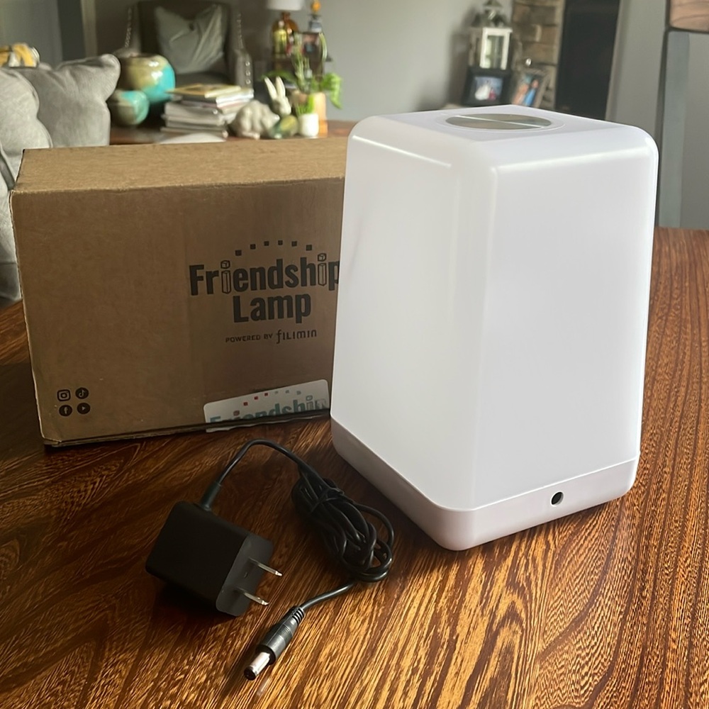 FriendLi Wi-Fi Touch Lamp LED Light, Subscription Req, NEW in distressed box